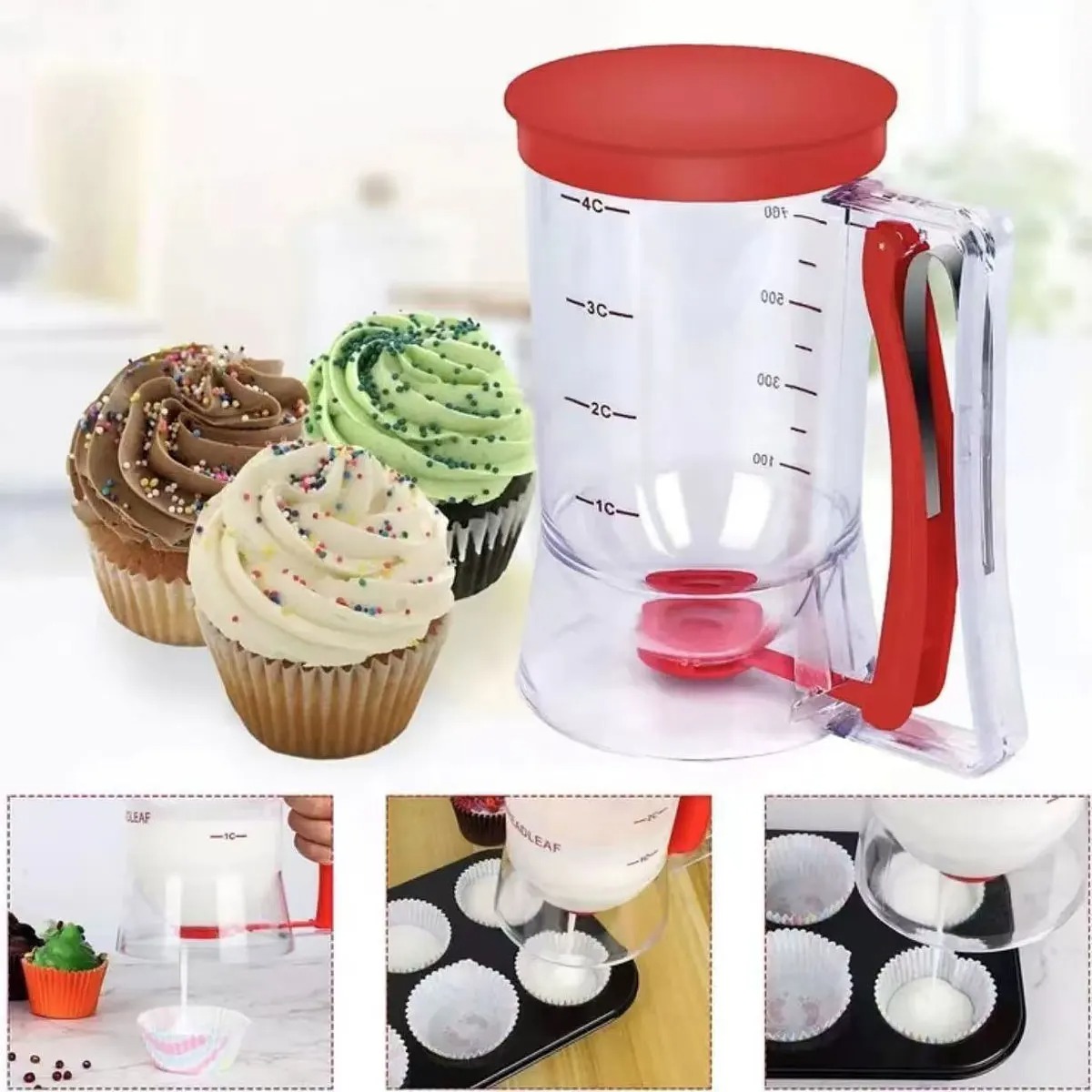 Pancake Batter Dispenser 900ml 2 Pancake Batter Dispenser 900ml - Image 2