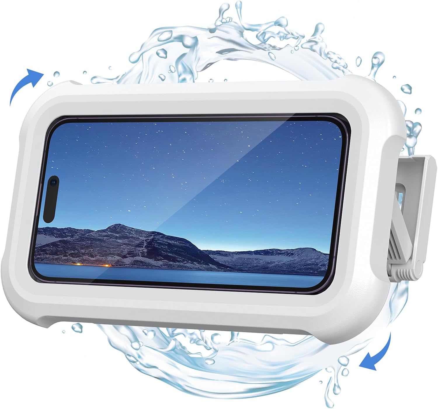 Waterproof Shower Phone Holder 1 Waterproof Shower Phone Holder