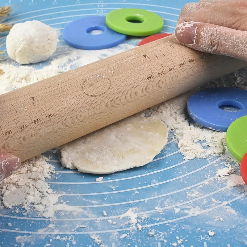Adjustable Stainless-Steel Rolling Pin 6 Adjustable Stainless-Steel Rolling Pin - Image 6