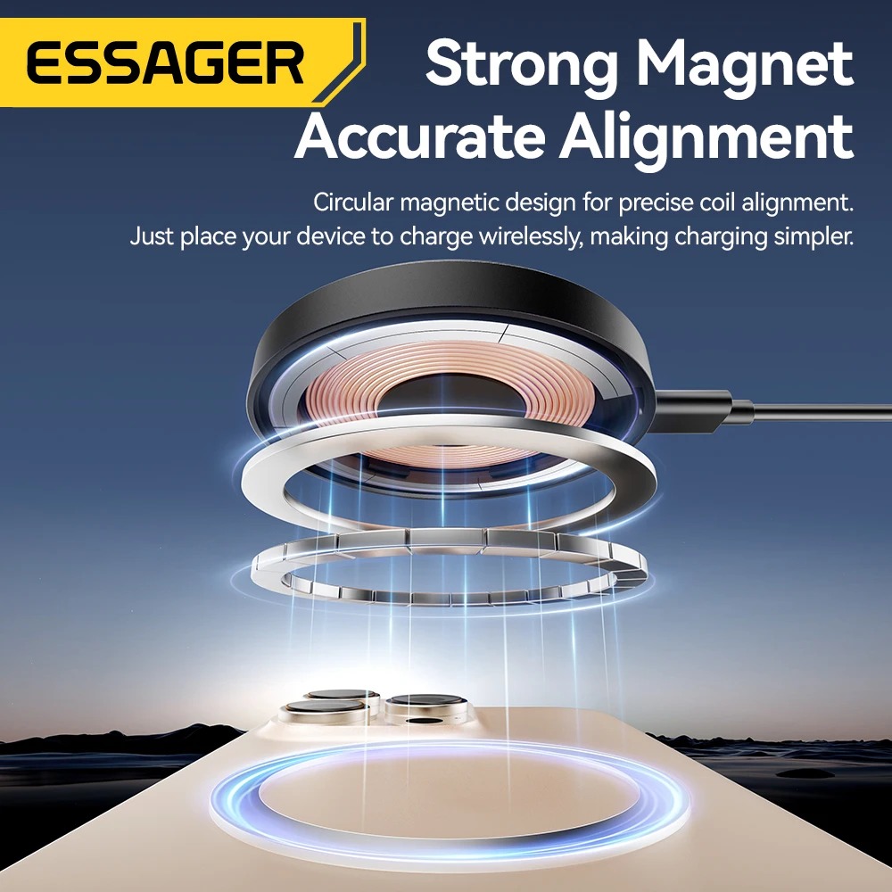 Magnetic Wireless iPhone Charger 4 Magnetic Wireless iPhone Charger - Image 4