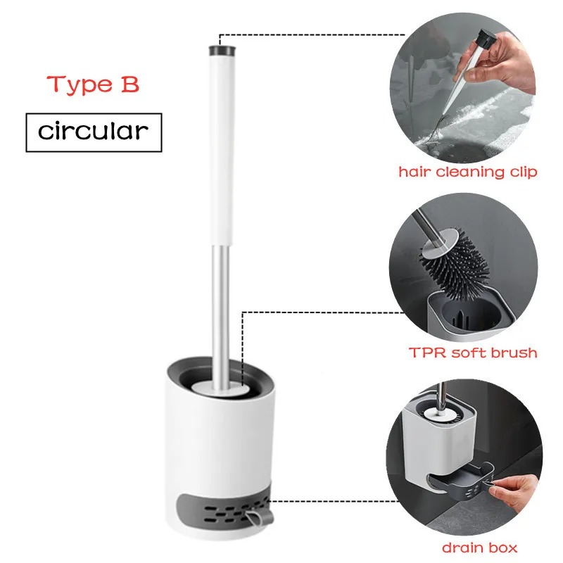 Modern Hygienic Toilet Brush 4 Modern Hygienic Toilet Brush - Image 4