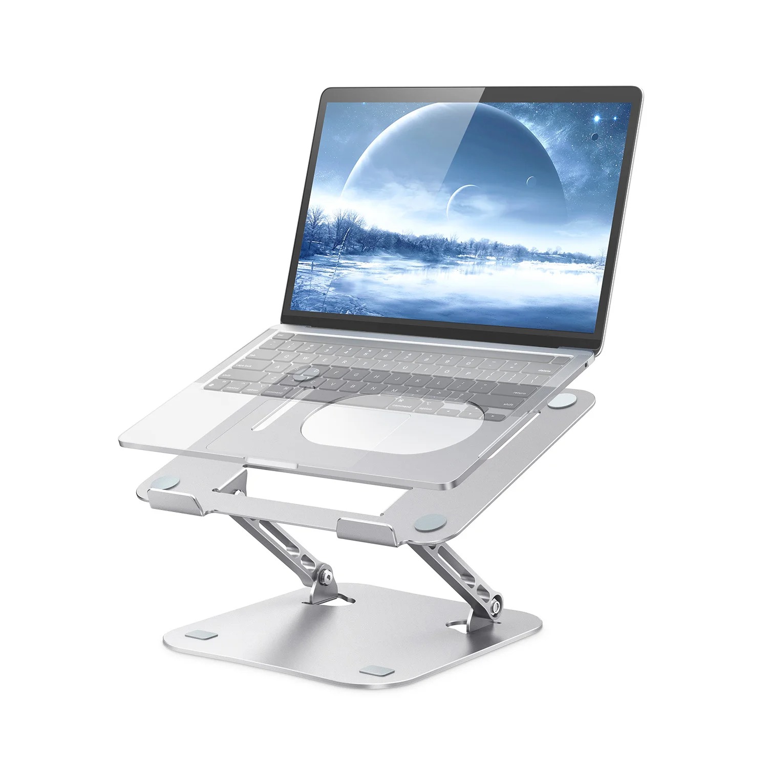Aluminum Adjustable Laptop Stand 1 Aluminum Adjustable Laptop Stand