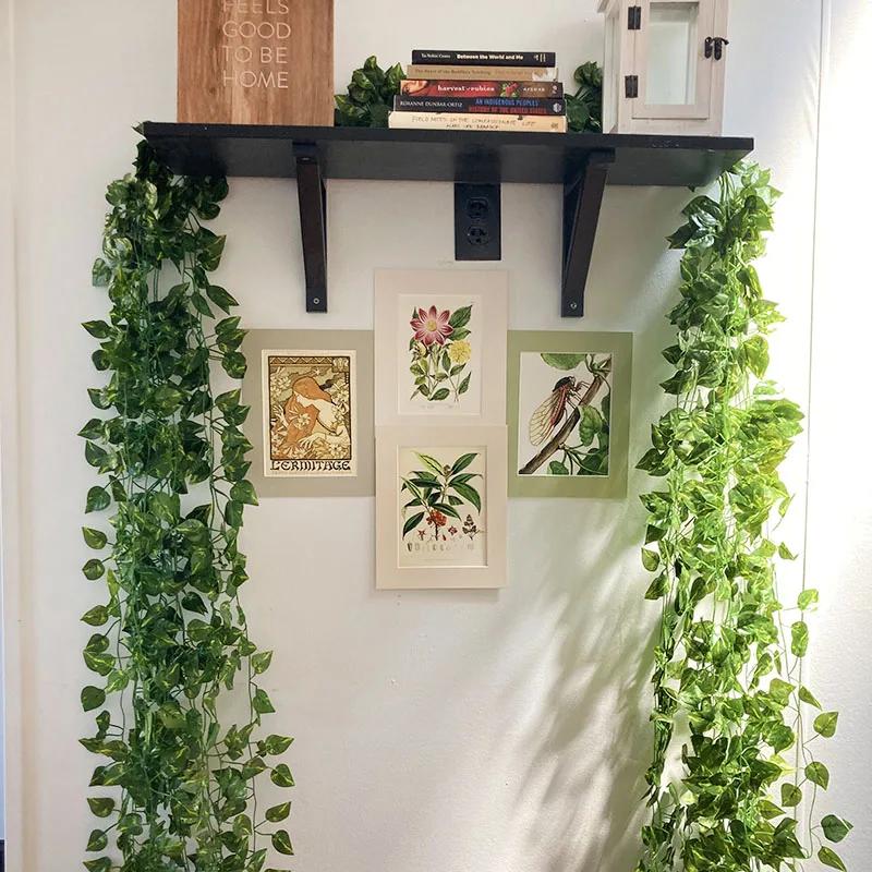 Handmade Wicker Rattan Wall Planter 5 Handmade Wicker Rattan Wall Planter - Image 5