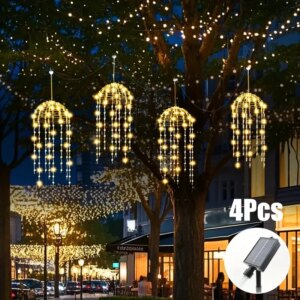 Solar Jellyfish Lights Outdoor