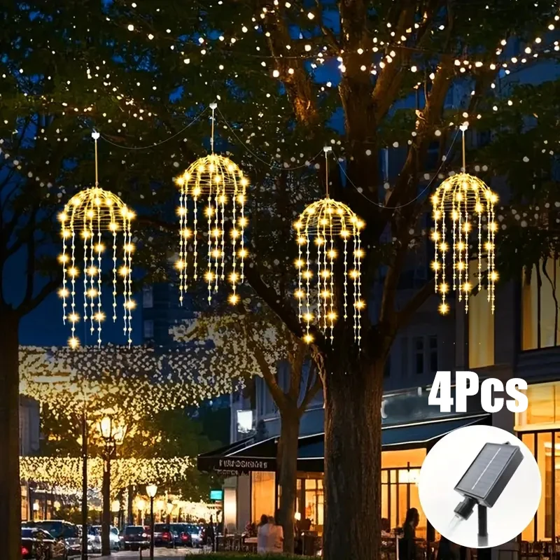 Solar Jellyfish Lights Outdoor 1 Solar Jellyfish Lights Outdoor