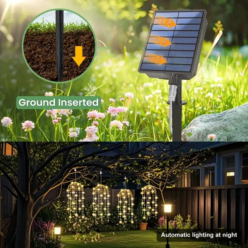 Solar Jellyfish Lights Outdoor 4 Solar Jellyfish Lights Outdoor - Image 4