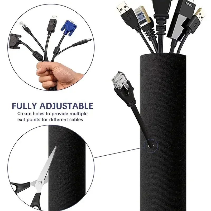 Zipper Cable Organizer 4 Zipper Cable Organizer - Image 4