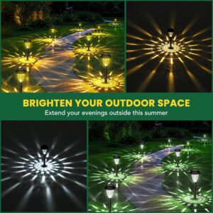 Solar Powered Path Lights