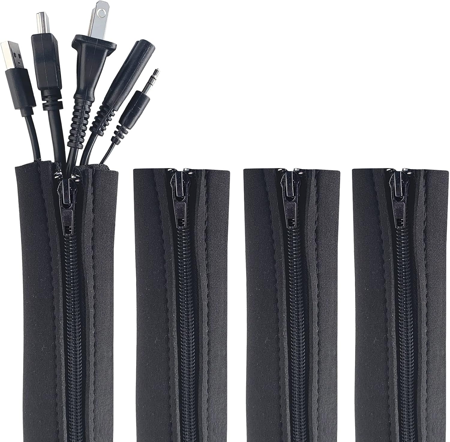 Zipper Cable Organizer 1 zipper cable organizer