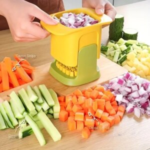 Multifunctional Hand-Press Vegetable Chopper & Dicer