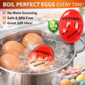 Color-Changing Kitchen Egg Boiling Timer