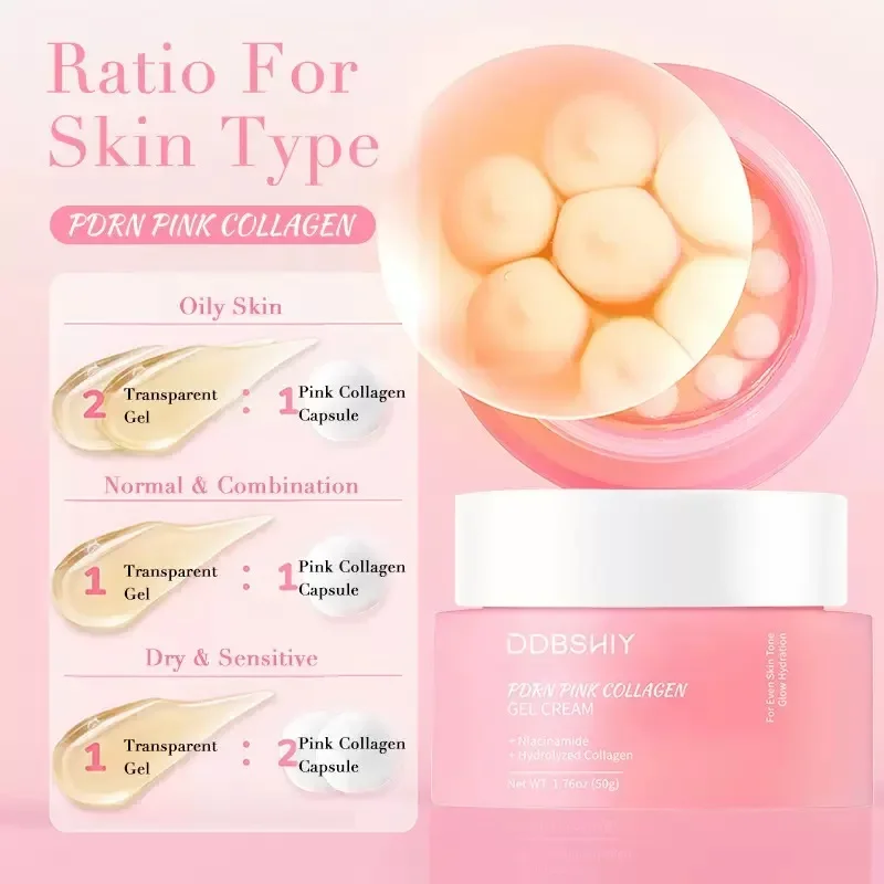 Korean PDRN Pink Collagen Capsule Cream 6 Korean PDRN Pink Collagen Capsule Cream - Image 6