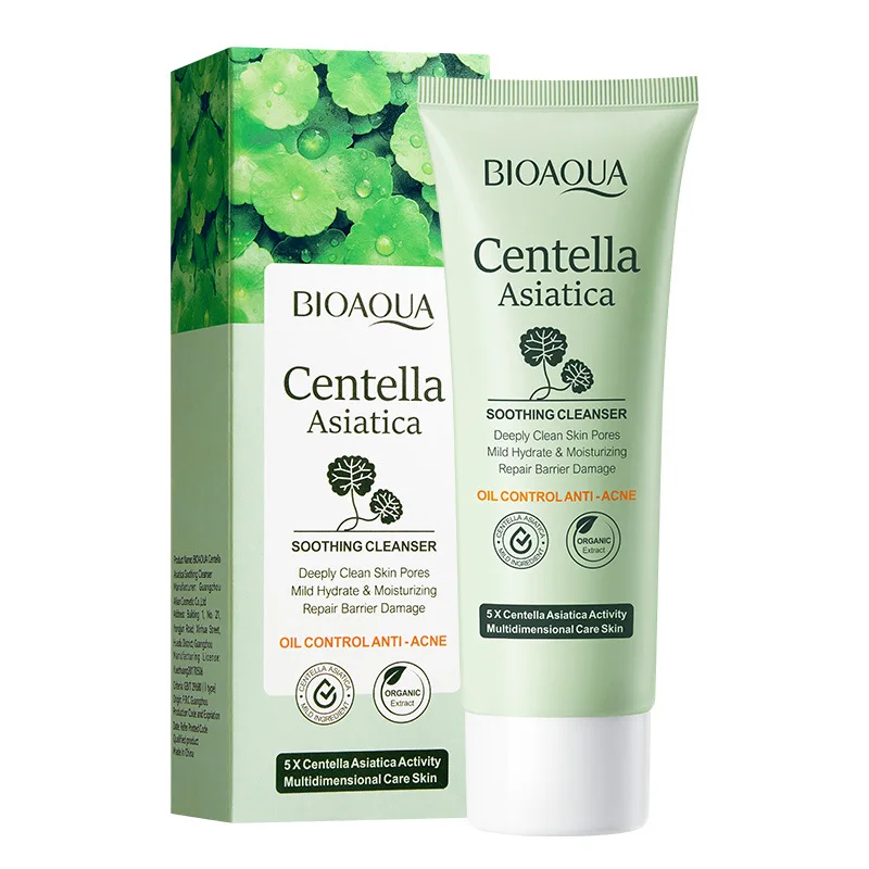 BIOAQUA Centella Asiatica Facial Cleanser for Sensitive Skin 1 BIOAQUA Centella Asiatica Facial Cleanser