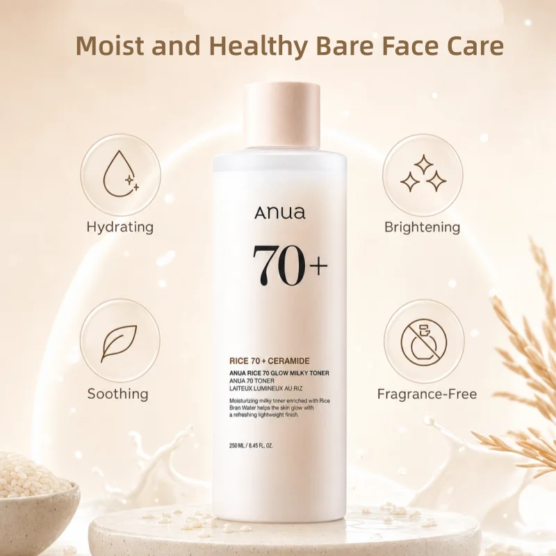 Anua Rice 70 Glow Milky Toner – Korean Rice Toner for Glowing Skin 2 Anua Rice 70 Glow Milky Toner – Korean Rice Toner for Glowing Skin - Image 2