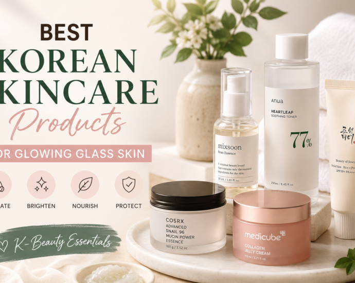 Best Korean Skincare Products for Glass Skin 3 best korean skincare products