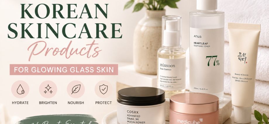 Best Korean Skincare Products for Glass Skin 1 best korean skincare products