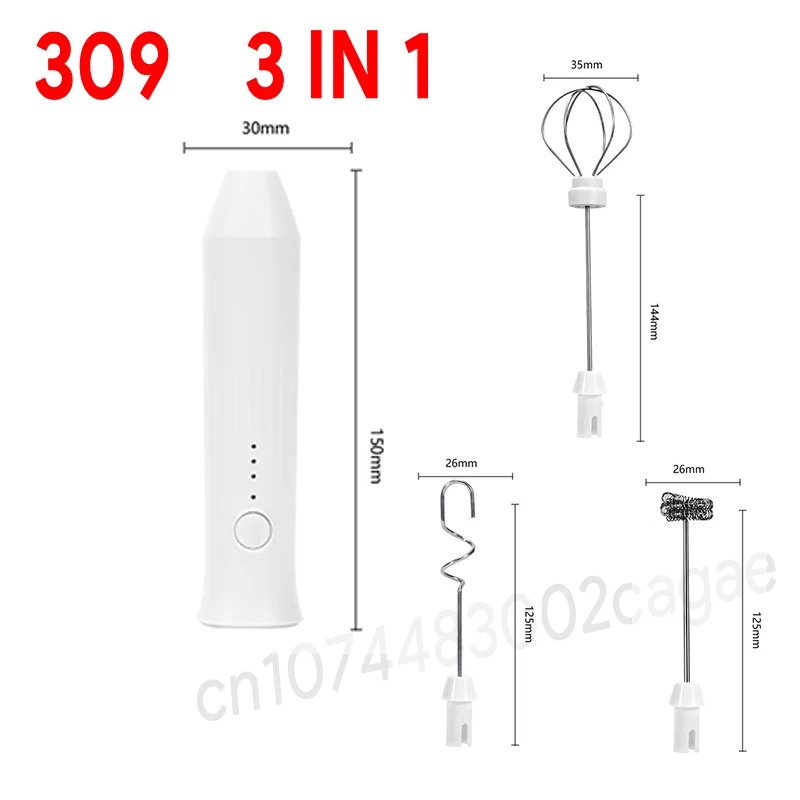 USB Rechargeable Electric Milk Frother for Coffee & Lattes 12 USB Rechargeable Electric Milk Frother for Coffee & Lattes - Image 12