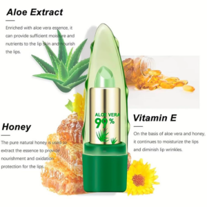 Aloe Vera & Vitamin E Color Changing Lip Balm