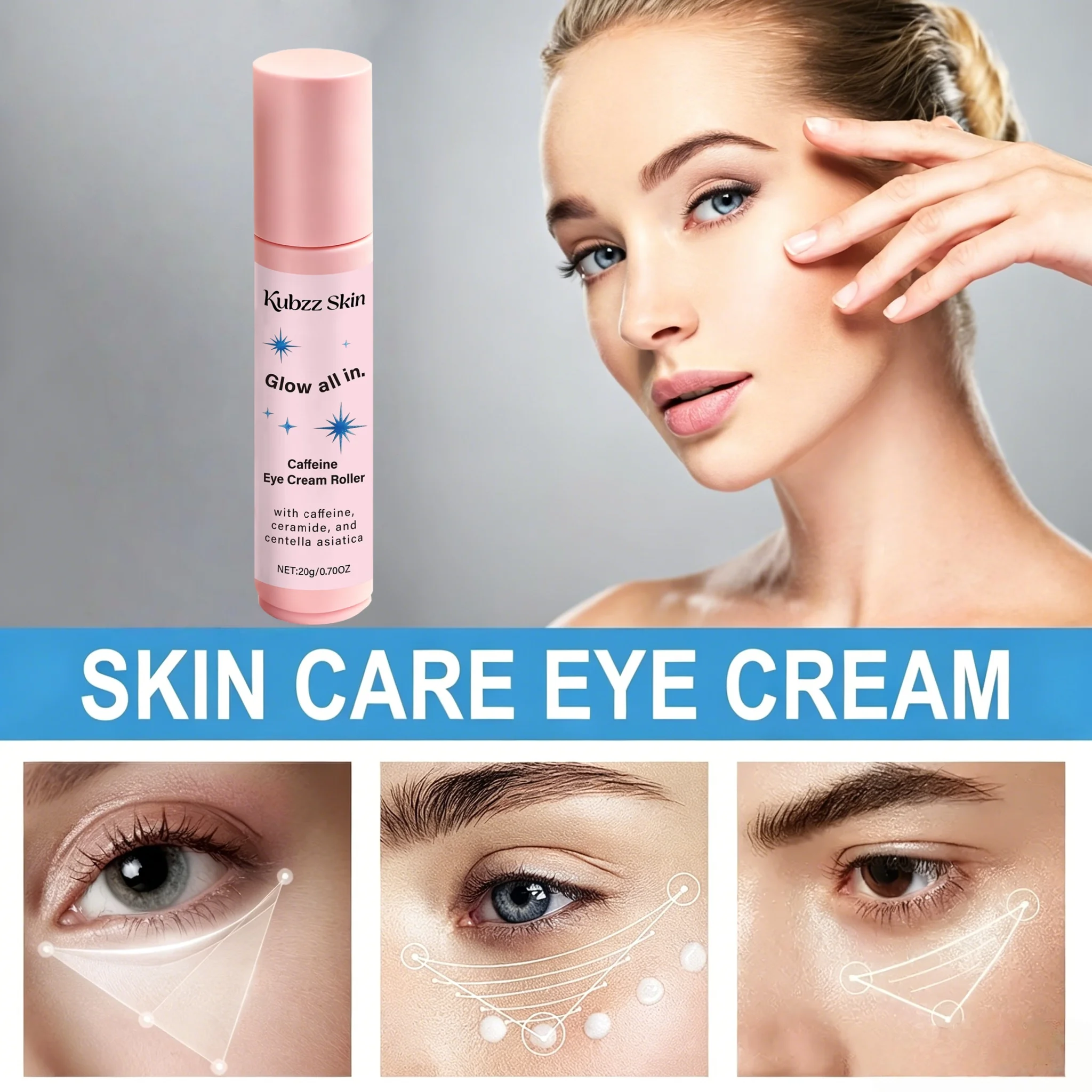 Caffeine & Centella Anti-Aging Eye Cream 2 Caffeine & Centella Anti-Aging Eye Cream - Image 2