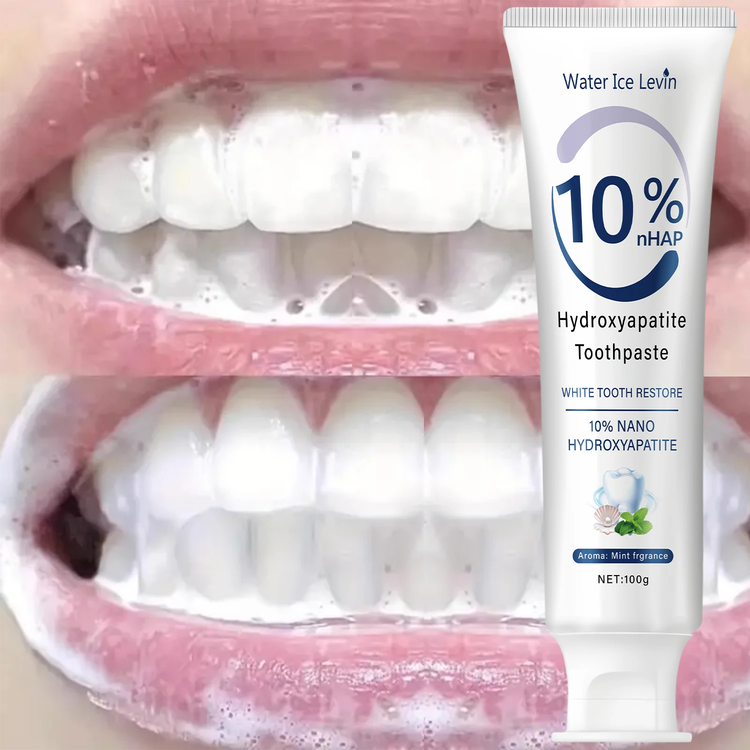 10% Nano Hydroxyapatite Whitening Toothpaste 2 10% Nano Hydroxyapatite Whitening Toothpaste - Image 2