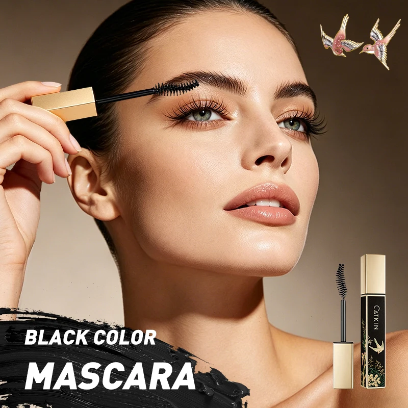 CATKIN Volumizing & Lengthening Black Mascara 4 CATKIN Volumizing & Lengthening Black Mascara - Image 4