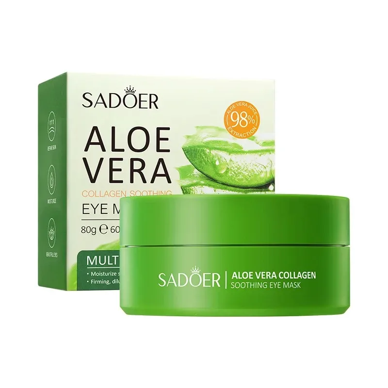Aloe Vera & Collagen Hydrogel Eye Patches 6 Aloe Vera & Collagen Hydrogel Eye Patches - Image 6