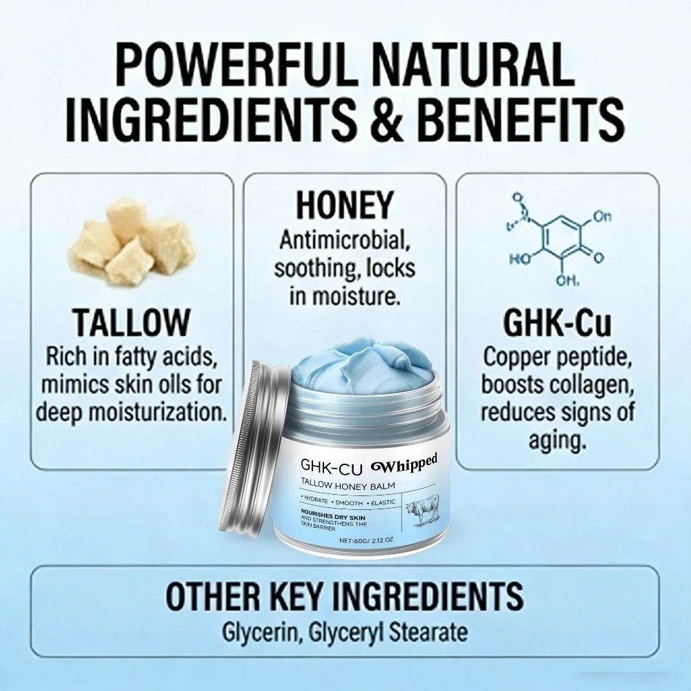 Copper Peptide & Beef Tallow Face & Body Balm 4 Copper Peptide & Beef Tallow Face & Body Balm - Image 4