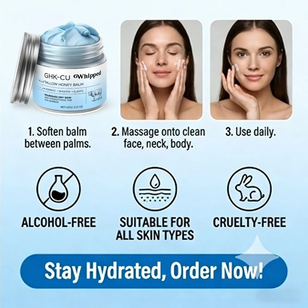 Copper Peptide & Beef Tallow Face & Body Balm 6 Copper Peptide & Beef Tallow Face & Body Balm - Image 6